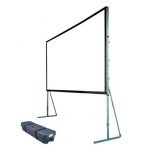 Toile de projection sur cadre